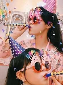10/20pcs Colorful Party Whistles, Noisemakers For Birthday, New Year Celebration, Party Favors
