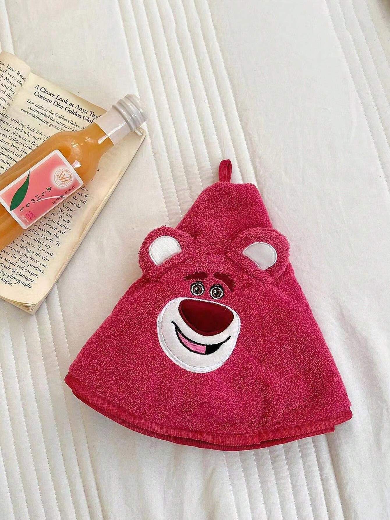 POTDEMIEL 1 PC Authorized Cartoon Series Cute FanShaped Hand Towel