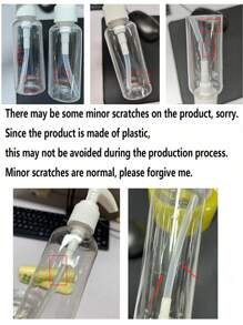 1/3/5/10st Lege Plastic Pomp Flessen Heldere Reis Flessen Pomp Flessen Dispenser Lotion Pomp Flessen Reis Toiletartikelen Flessen Lekvrij Voor Lotion Body Wash Shampoo Conditioner Reisformaat Cosmetica, Thuis Reizen