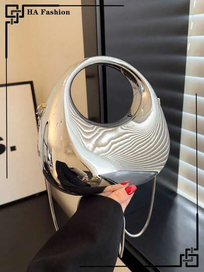 New Fashion Chain Crossbody Women's Bag Candy Colored Acrylic Dinner Bag, Perfectly Matching With Prom Dresses For Women, Prom Accessories,Sequin Dress Women,Sparkly Dress,Elegant Dresses For Women