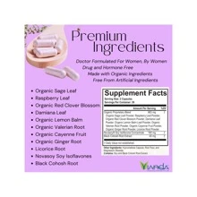 Avlimil® Hormone Balance & Menopause Support. Helps Mood Swings, Hot Flashes, Night Sweats And Irritability. Formulated With Organic Ingredients. 60 Capsules, 30 Day Supply