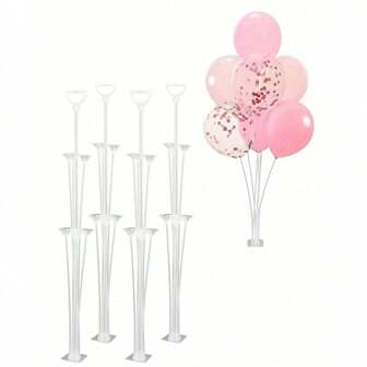 2 件/4 件 27.56 英寸气球拱门支架套件 - 坚固的支架适合感恩节、婚礼、周年纪念、母亲节、生日派对 - 时尚装饰