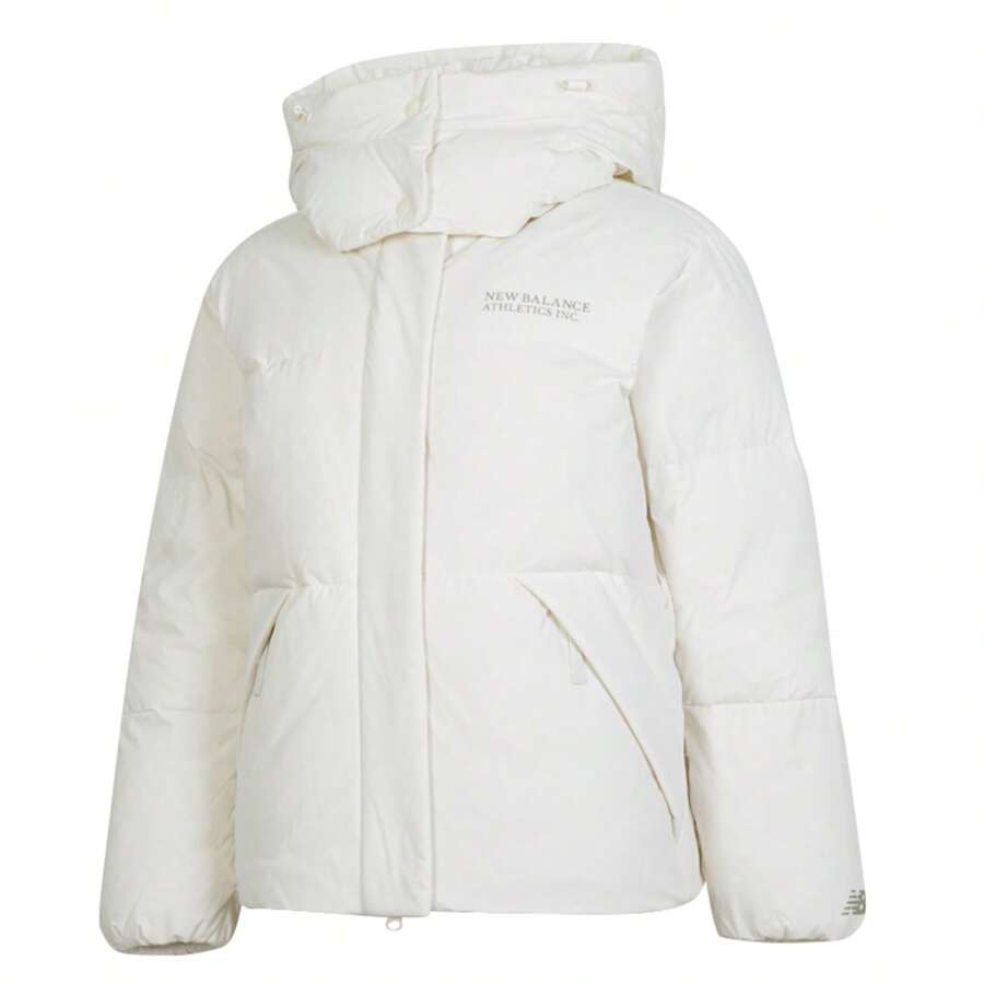 New Balance Women's Outdoor Down Jacket, 80% Down, 20% Feather, Down & Feather Jacket NPE43012-IV