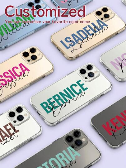 1 Funda de teléfono personalizada con nombre, funda de teléfono con diseño de nombre personalizado, funda de teléfono personalizada, funda de teléfono personalizada con imagen, funda de teléfono con imagen personalizada, regalo de aniversario, regalo del Día de San Valentín compatible con 11/12/13/14/15promax, Galaxy A04/A13/A14/ A34/A52/A53/A54/A55/S23/24ultra Series, vintage, lindo, contratado, divertido, personalizado, personalizado, regalos ideales para él, teléfonos celulares y accesorios