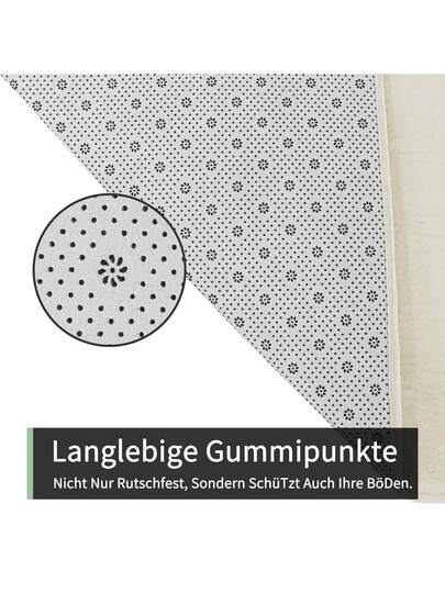 Piece Zachte Tapijt Living Room, Smooth Made Of Rabbit Fur Short Pile Non Slip, Moderne Anti Slip Bedroom, Luxurious Room ation, Fluffy Area view 4