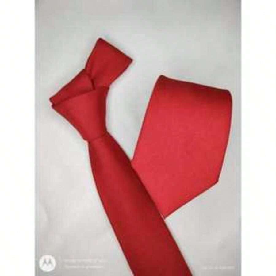 Adult Red/Matte Red Tie - Đỏ - Xem 1