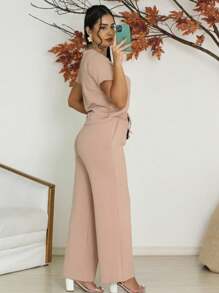 Women's Set - Màu be - Xem 2