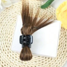 1 PC Messy Bun Claw Clip Hair Bun Women Extension Bun Claw Clip Ponytail Wig, Stylowy wysoki kucyk dodaje objętości, uniwersalny dodatek do włosów na każdą okazję