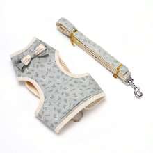 1pc Bow Knot Pet Leash, Cat Dog Walking Lead Leash, Pet Harness, Pet Vest
