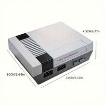 Sống lại niềm vui của bạn với máy chơi game NES 8-Bit cổ điển này - Hoàn hảo cho sinh nhật và Giáng sinh! Quà tặng ngày Giáng sinh - Xám - Xem 6