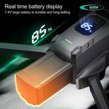 The Latest Upgrade Black And White Is Suitable For Beginners And Professional Shooting, Equipped With 4K Camera, 2 Large Batteries, Brushless Motor, Intelligent Obstacle Avoidance, Ultra-Long Endurance GPS Drone, Which Can Be Used As A Good Gift For Friends