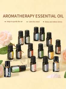 水溶性芳香精油,具有薰衣草、百合、香草、玫瑰等 10 多种香味,可舒缓睡眠、清新空气,适用于加湿器 - 多色 - 查看 3