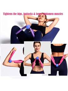 Thigh Master, equipo de gimnasia en casa, equipo de entrenamiento de brazos, tonificador de muslos internos master, recortador de cuerpo delgado, equipo de entrenamiento de piernas, recortador de brazos, lo mejor para la pérdida de peso [versión mejorada]. - Morado - Ver 3