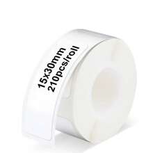 Mini Printer Thermal Label Paper Waterproof P15 P12 Q30 Q30S Portable Wireless Mini Sticker Labeling Machine 15x30mm P15 Label Self Adhesive Thermal Printer Sticker Tape - White - View 11