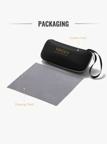 VOGGY 时尚简约复古金属偏光装饰时尚眼镜，适合运动、驾驶、户外、骑行、钓鱼、度假、旅行、派对、装饰、夏季海滩度假、户外、旅行的礼物 - 彩色 - 查看 6