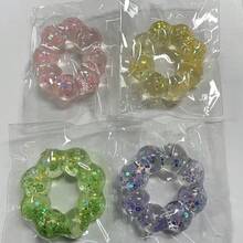 1 件/3 件随机颜色可穿戴手环减压球坐立不安，甜甜圈减压感官成人，挤压球派对礼品袋填充物 - 多色 - 查看 11