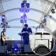 Clamp Soporte Abrazadera De Aluminio Para Iluminacion 10pcs - Plateado - Ver 8