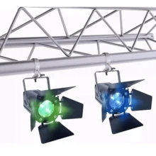 Clamp Soporte Abrazadera De Aluminio Para Iluminacion 10pcs - Plateado - Ver 7