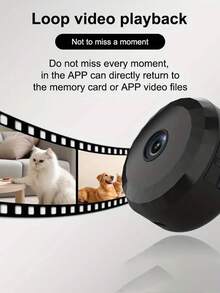 Camera Mini Không Dây 1080P HD Bảo Vệ Giám Sát Video Từ Xa Nhà Thông Minh Với Camera Phát Hiện Chuyển Động Tầm Nhìn Ban Đêm WiFi - Nhiều màu - Xem 5