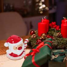 Christmas Aquarium Decorations Miniature Fish Tank Decoration Resin Christmas Tree Santa Elk Snowman Decor Xmas Series Landscape Ornament Figurine For Holiday Fish Tank Supplies Table Decor, Ideal Gift For Friend