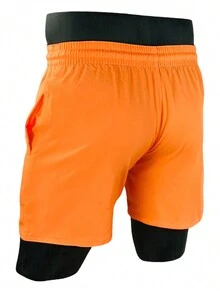 KIT 4 Men's Tactel Shorts With Elastane Beach Gym Sports Drying Comfort - 紫色 - 查看 4