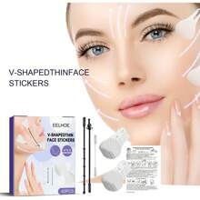 Invisible Face Lifting Patches, Face Fixing Tape, Invisible Tape, Face Lifting Patches - White - View 3