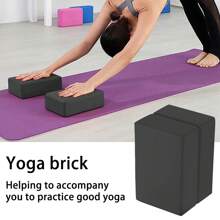 ACTIVE FOREVER 5 In 1 Yoga Block Set - Enhance Balance And Flexibility With Yoga Blocks, Strap, Wheel, And Stretch Ring - Your Complete Solution For Improved Well Being - Black - View 6