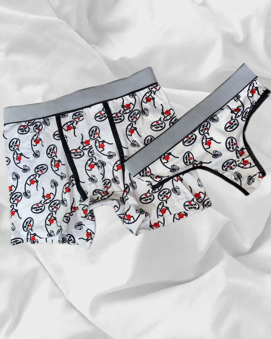 Dúo de pareja - Blanco - Ver 1