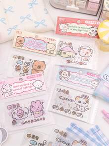 2 chiếc giá đỡ thẻ ID họa tiết hoạt hình dễ thương bằng PVC, Hiển thị ID Series của bạn, Vỏ bảo vệ thẻ ID - Nhiều màu - Xem 9