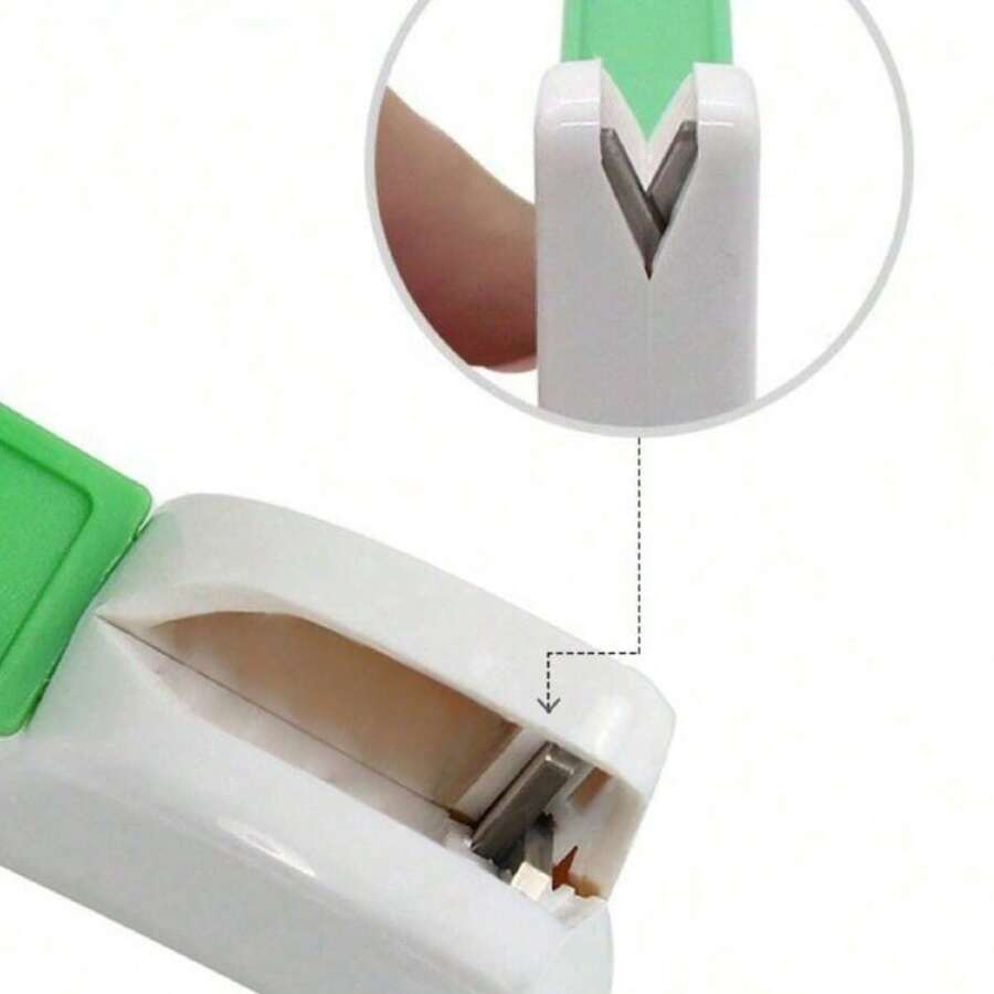 Portable HandHeld Sharpening Stone, Quick Outdoor Knife Sharpener