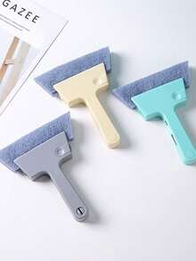 1PC Bàn chải vệ sinh bốn trong một, Bàn chải rãnh, Bàn chải vệ sinh bệ cửa sổ, Divine Tool, Vệ sinh rãnh khe hở, Vệ sinh bệ cửa sổ đa chức năng - Nhiều màu - Xem 8