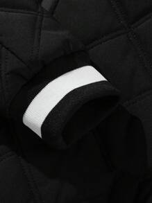 1pc Girls Teenagers Versatile Casual Outdoor Sport Thicken Fleece Jacket For Autumn/Winter