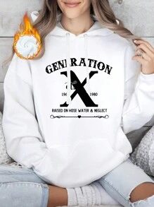 Oversized Style For Women, Gen X Hoodie, Personalized Gen X Hoodie, Unisex Comfortable Hoodie, Raised On Hose Water And Neglect Nostalgia Hoodie, 1980 Birthday Gift, A Double-Layer Hood Hoodie, Fleece Lining For Excellent Warmth