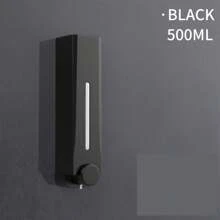 升级版皂液器，建议与水一起使用以防止堵塞。无孔皂液器、洗发水、沐浴露分配器、洗手液容器，适用于浴室、卫生间、酒店、厨房、浴室收纳和储物 - 多色 - 查看 6