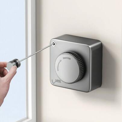 Invisible Drying Clothesline Convenient To Install Wall Clothes Hanging Rope Suitable For Shower Room
