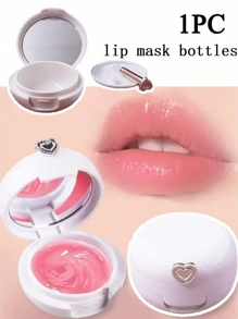 1pc 20g Lip Gloss Refillable Bottle With Brush, DIY Lip Balm Empty Container (White),Makeup,Cheap,Room Decor,Vanity,Travel,Bedroom,Makeup Accessories,Cheap,Stocking Stuffers,Makeup,Makeup Tools,Cheap Stuff,Gifts,Gifts For Women,Christmas Gifts - Multicolor - View 1