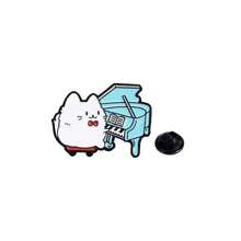 4 chiếc trâm cài áo bằng hợp kim kẽm hình chó dễ thương, phụ kiện thời trang thanh lịch giản dị cho túi đựng quần áo, phù hợp cho bốn mùa - Nhiều màu - Xem 12