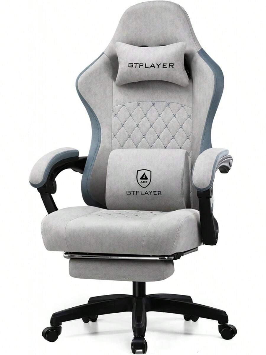 GTPLAYER Gaming Chair, Computer Office Chair With Pocket Spring Cushion