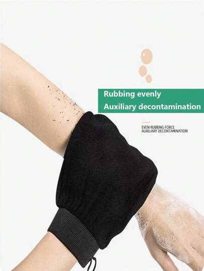 Marockansk Hammam Badskrubbhandske Exfolierande Kropp Ansiktsbehandling Brun utan sol Massagehandske Exfolierande Handske Slumpmässig Färg Badkar Duschtvätt Hem Badrumsinredning Höstdekor Tillbaka till skolan