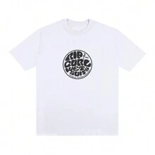 Streetwear T-Shirt Yarn 30.1 RP CURL SUITS - trắng - Xem 2