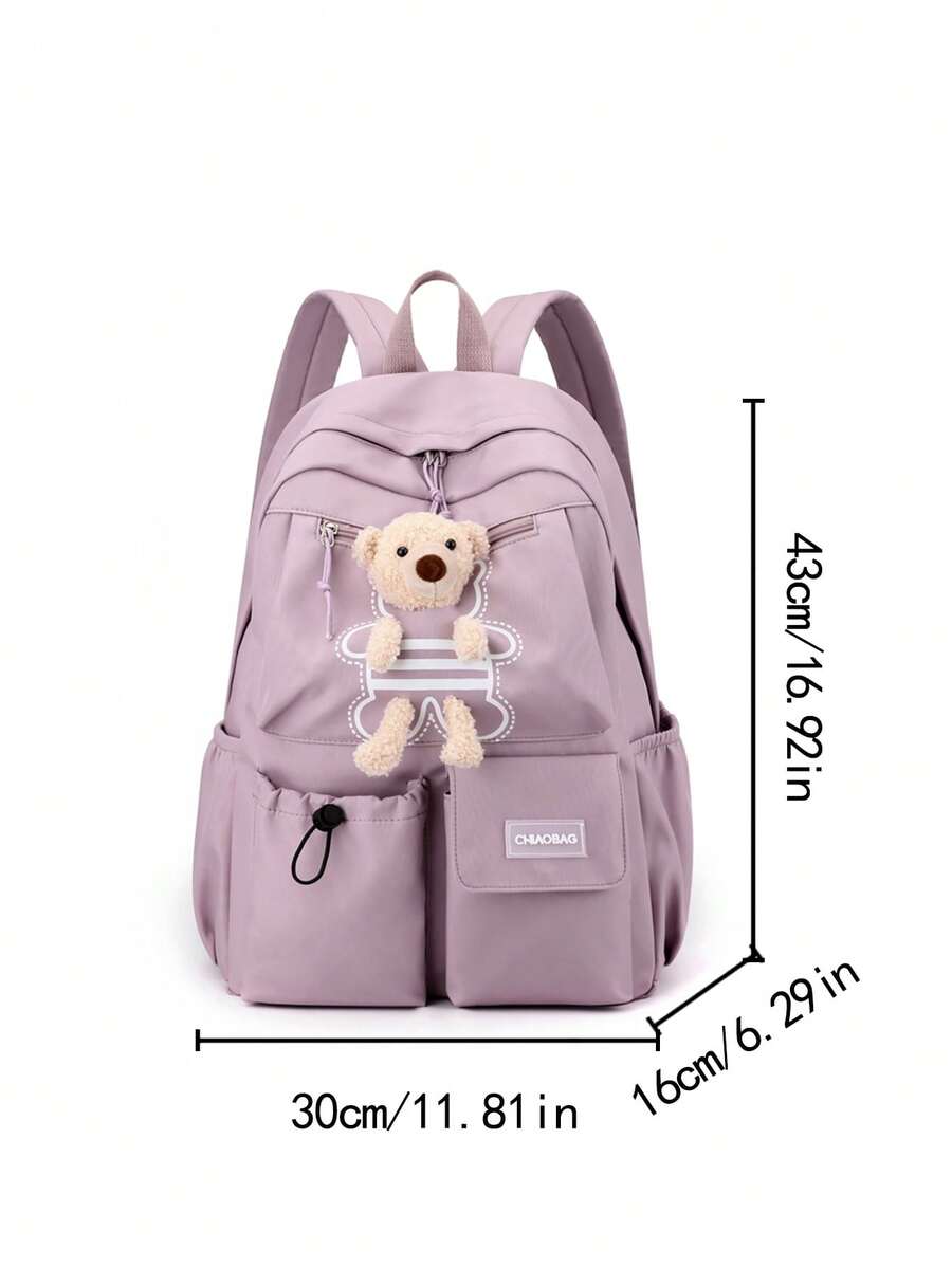 Cute Cartoon Hard Shell Lightweight Backpack For Preschool