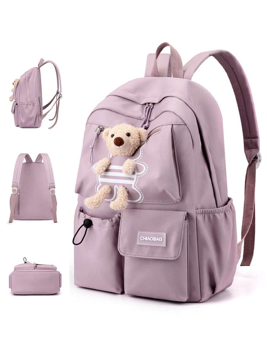 Cute Cartoon Hard Shell Lightweight Backpack For Preschool