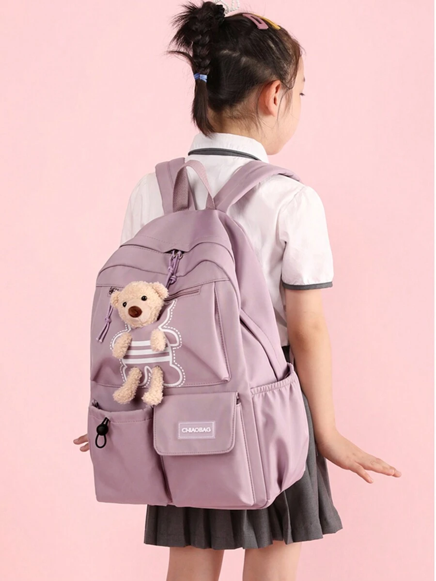 Cute Cartoon Hard Shell Lightweight Backpack For Preschool