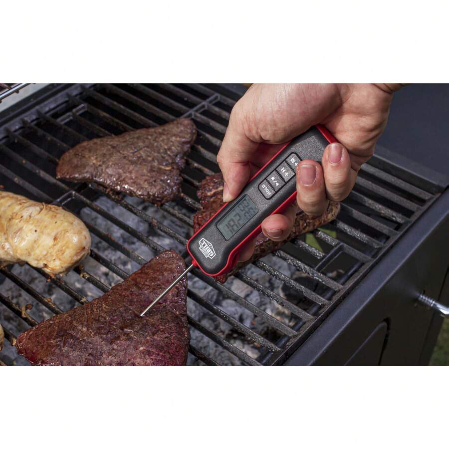 Expert Grill ABS Pocket Digital Instant Read Meat Grilling Thermometer