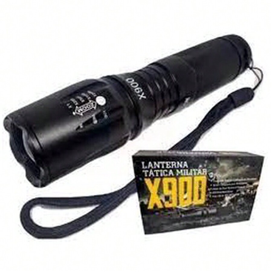 X900 Military Tactical Flashlight Rechargeable Powerful Led SHEIN