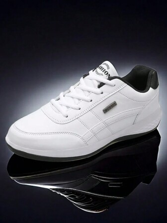 2024 年新款青少年运动鞋，合成皮革拼布休闲平底低帮时尚简约滑板鞋，学生校园风格，适合户外、散步、网球、街头和通勤