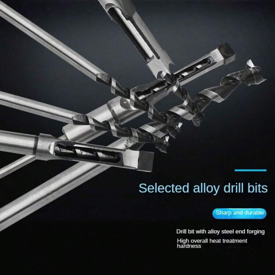 High Speed Steel Woodworking Forstner Bit Set 6.425mm, Round Shank