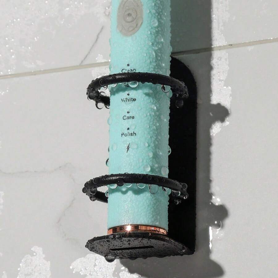 1pc Iron Electric Toothbrush Rack SelfAdhesive PunchFree WallMounted