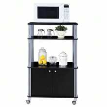 Multi Functional Kitchen Storage Rack - Silver - View 7