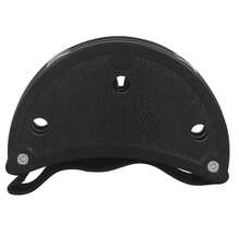 半圆双排脚铃鼓铃铛塑料便携式脚铃卡洪鼓盒鼓伴侣打击乐器 - 黑色 - 查看 11